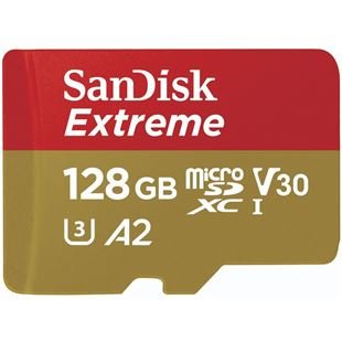 Sandisk Extreme microSDXC 128GB 190MB/s A2 C10 V30 UHS +